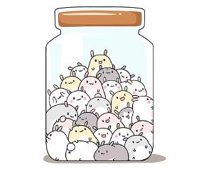 一瓶子兔子简笔画怎么画，快看这里来