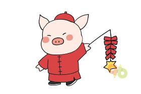 2020年幼儿园元旦简笔画素材