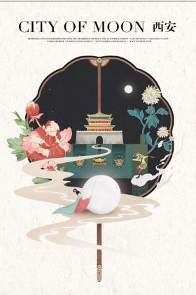美哭了，分享插画大师朴缜的神仙作品《东方幻月录》