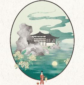 插画师朴缜《东方幻月录》作品集——苏州