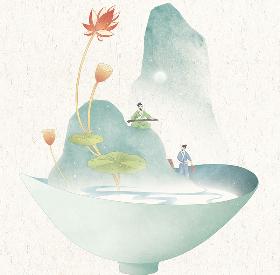 插画师朴缜《东方幻月录》作品集——武汉