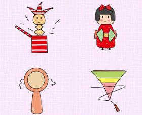 关于童年回忆里的简笔画