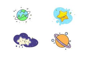 宇宙简笔画 你知道宇宙有多大吗？