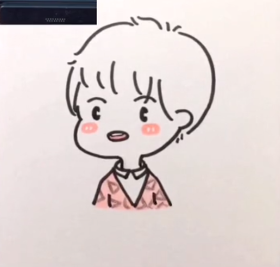 郭敬明简笔画
