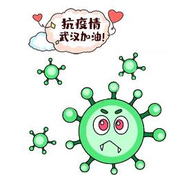 新形冠状病毒简笔画 新形冠状病毒图片
