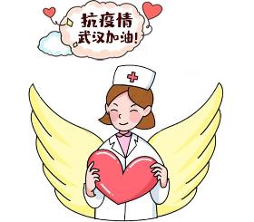 护士简笔画 新形冠状病毒简笔画