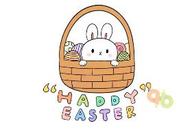 2020年复活节简笔画 Happy Easter Day