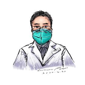 李文亮医生简笔画 李文亮是一名既平凡又伟大的医生