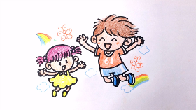 2020年六一儿童节简笔画 六一儿童节快乐