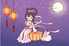 嫦娥简笔画